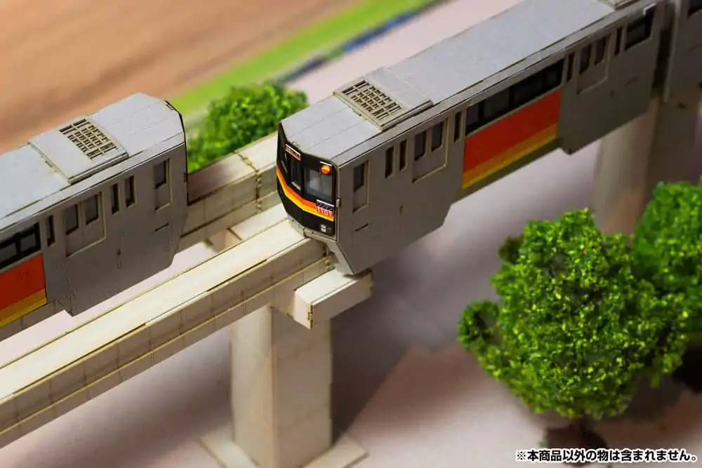 Original Character Series 1000 Paper Model Kit 1/150 Tama Intercity Monorail (4 cars) 48 cm Produktfoto