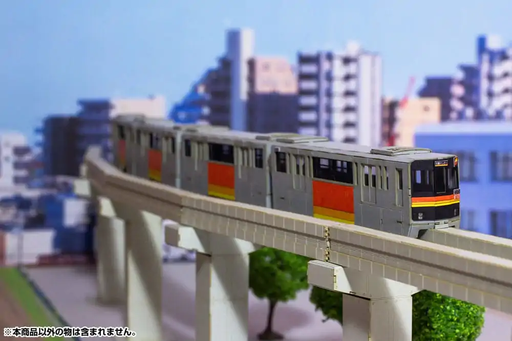 Original Character Series 1000 Paper Model Kit 1/150 Tama Intercity Monorail (4 cars) 48 cm Produktfoto