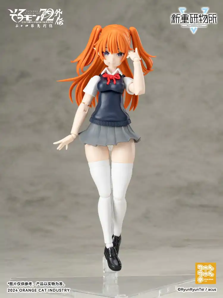 Original Character Plastic Model Kit Solomon 72 Gaiden The Twenty-Four Solar Terms Series Camio Ver. JK First Day of Summer 15 cm Produktfoto