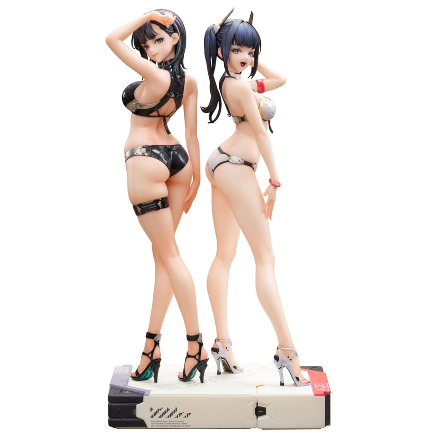 Original Character SSR PVC Statatue 1/6 Konno Ao & Hakuyou Maruko 30 cm Produktfoto