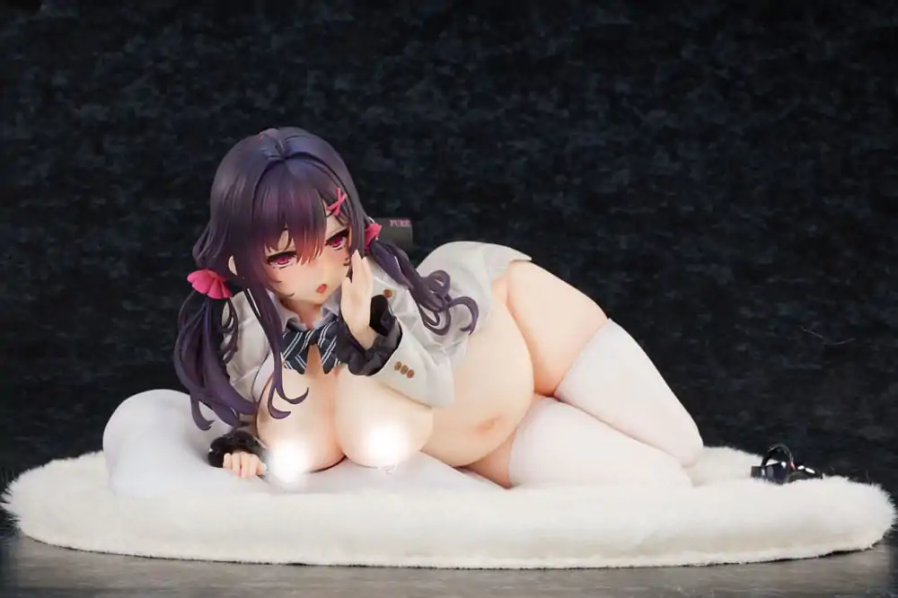 Original Character Statue 1/4 Yuzuka Nonohara Schwangerschafts-Version. Illustriert von Shiokonbu 14 cm Produktfoto