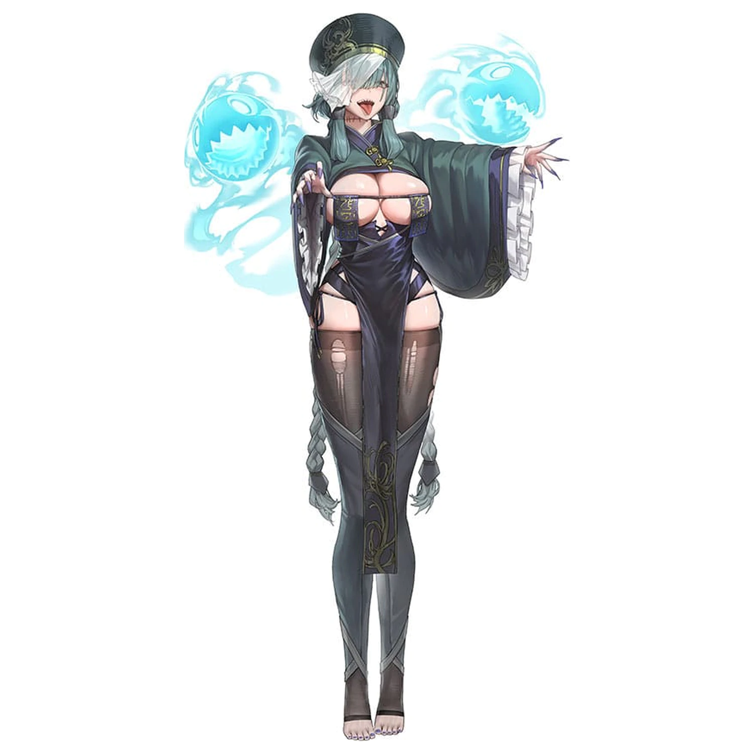 Original Character Statue 1/6 Hopping Vampire Clothed Only Ver. 34 Zentimeter Produktfoto