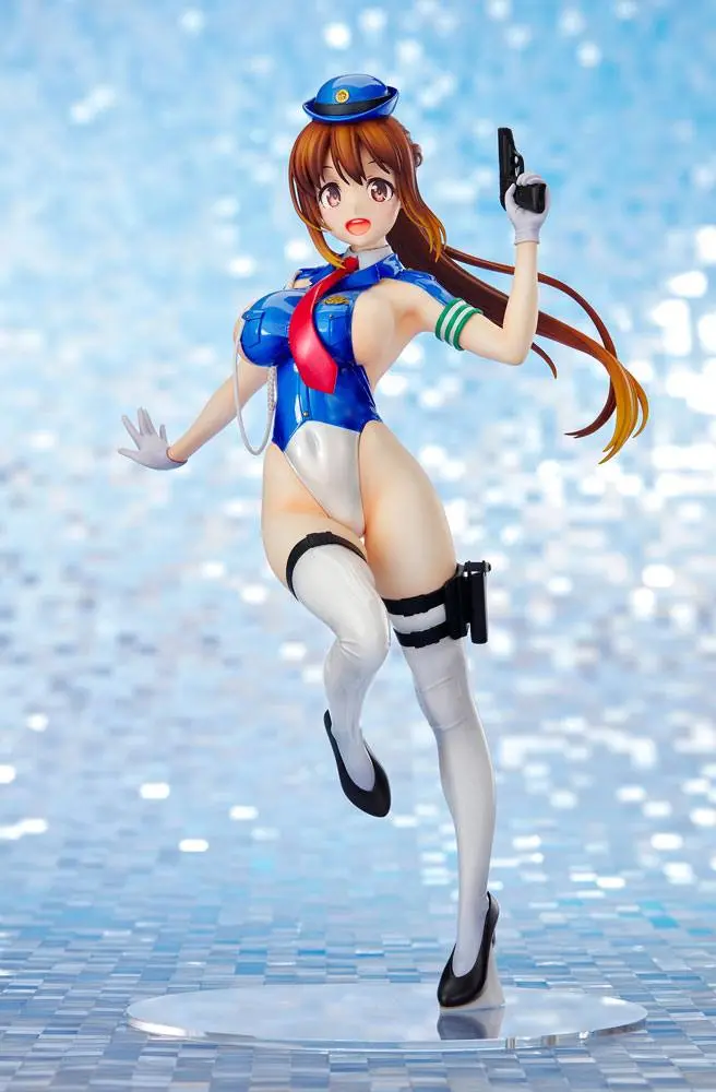 Original Character Thigt Works Series PVC Statue Job1: Cop Asahi Sakurada Antenna Shop LTD 25 cm Produktfoto