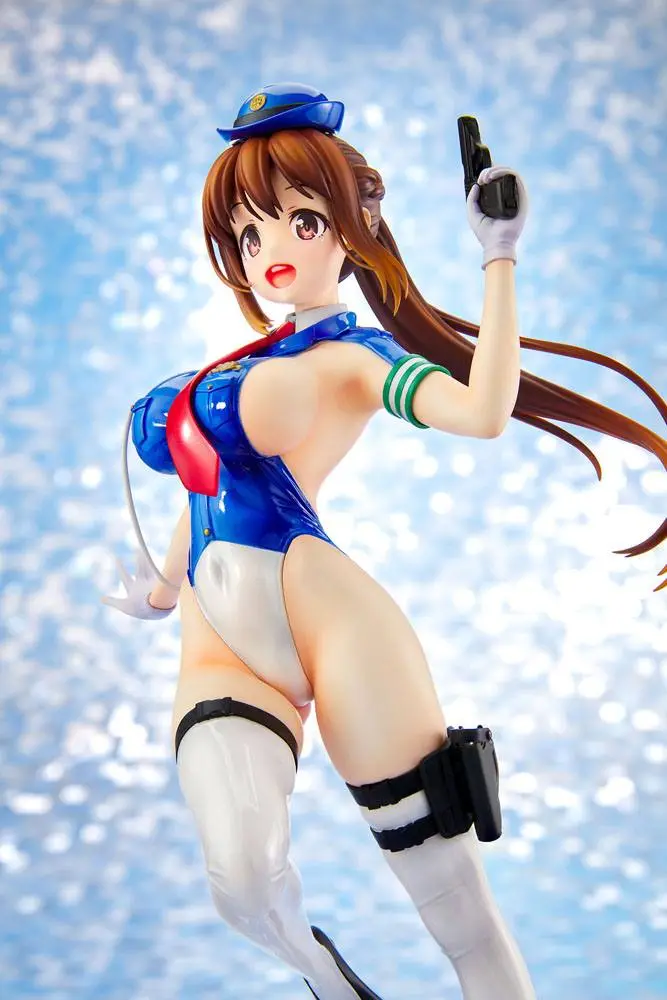 Original Character Thigt Works Series PVC Statue Job1: Cop Asahi Sakurada Antenna Shop LTD 25 cm Produktfoto