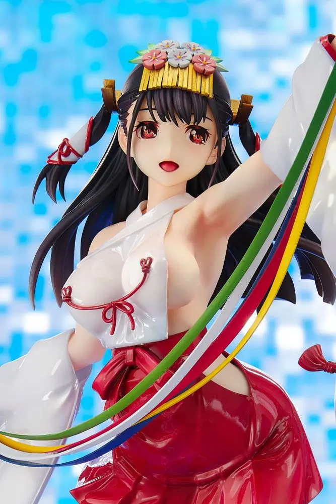 Original Character PVC Statue Tight na Oshigoto #2 - Shrine Maiden Akane Kagura 25 cm termékfotó