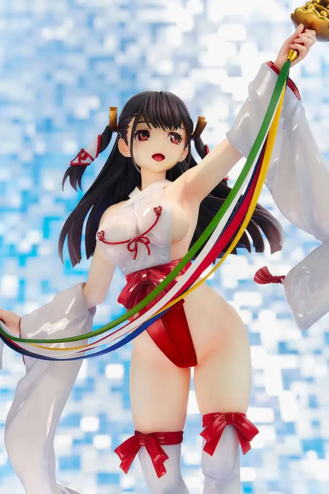 Original Character PVC Statue Tight na Oshigoto #2 - Shrine Maiden Akane Kagura 25 cm termékfotó