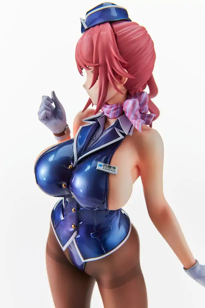 Original Character PVC Statue Tight na Oshigoto Work 3: Cabin Attendant Aya Saionji 25 cm Produktfoto