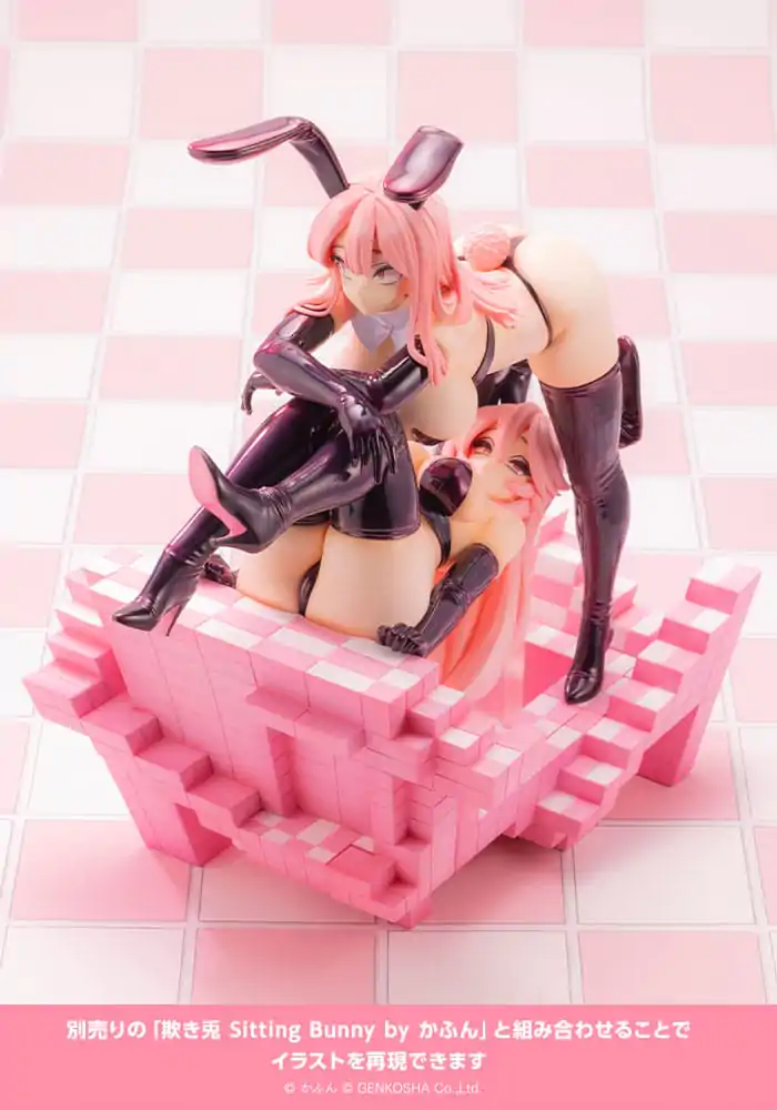 Original Character Trick Bunnies PVC Figur 1/7 Standing Bunny Illustration by Kafun 24 cm Produktfoto