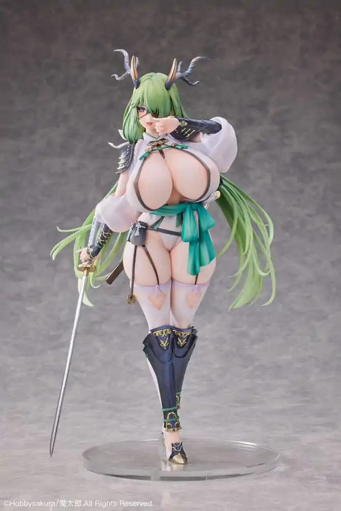 Original Character PVC Statue 1/6 Dokuganryu-chan Illustrated by Mataro Deluxe Edition 30 cm Produktfoto