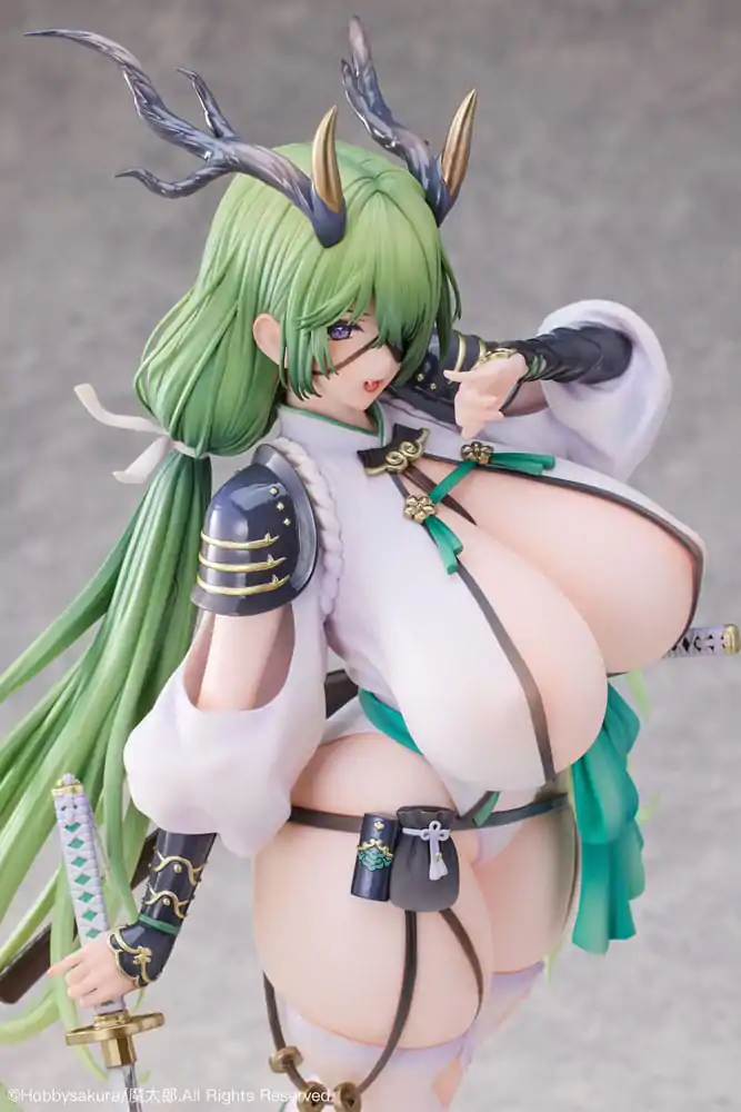 Original Character PVC Statue 1/6 Dokuganryu-chan Illustrated by Mataro Deluxe Edition 30 cm Produktfoto