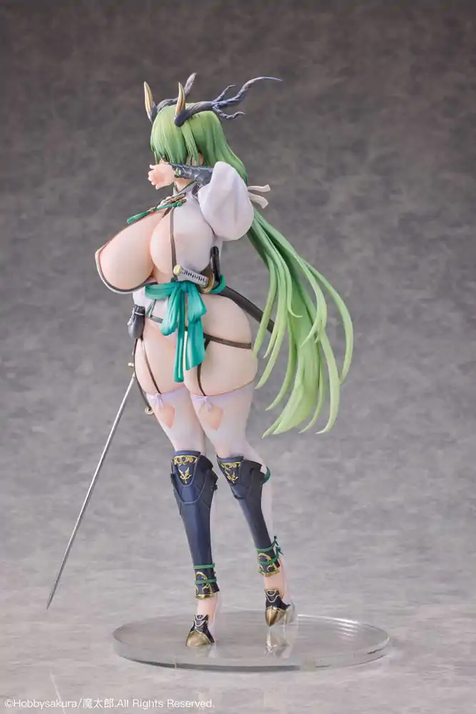 Original Character PVC Statue 1/6 Dokuganryu-chan Illustrated by Mataro Deluxe Edition 30 cm Produktfoto