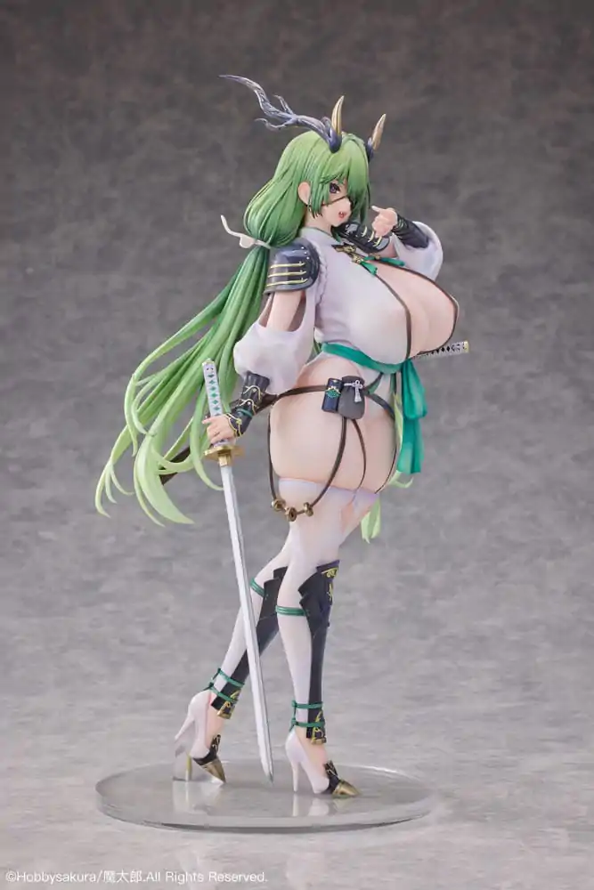 Original Character PVC Statue 1/6 Dokuganryu-chan Illustrated by Mataro Deluxe Edition 30 cm Produktfoto