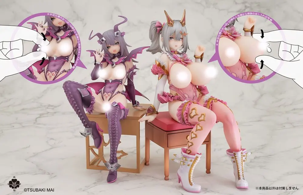 Original Character Statue 1/7 Tsubaki Suzuki 19 cm Produktfoto