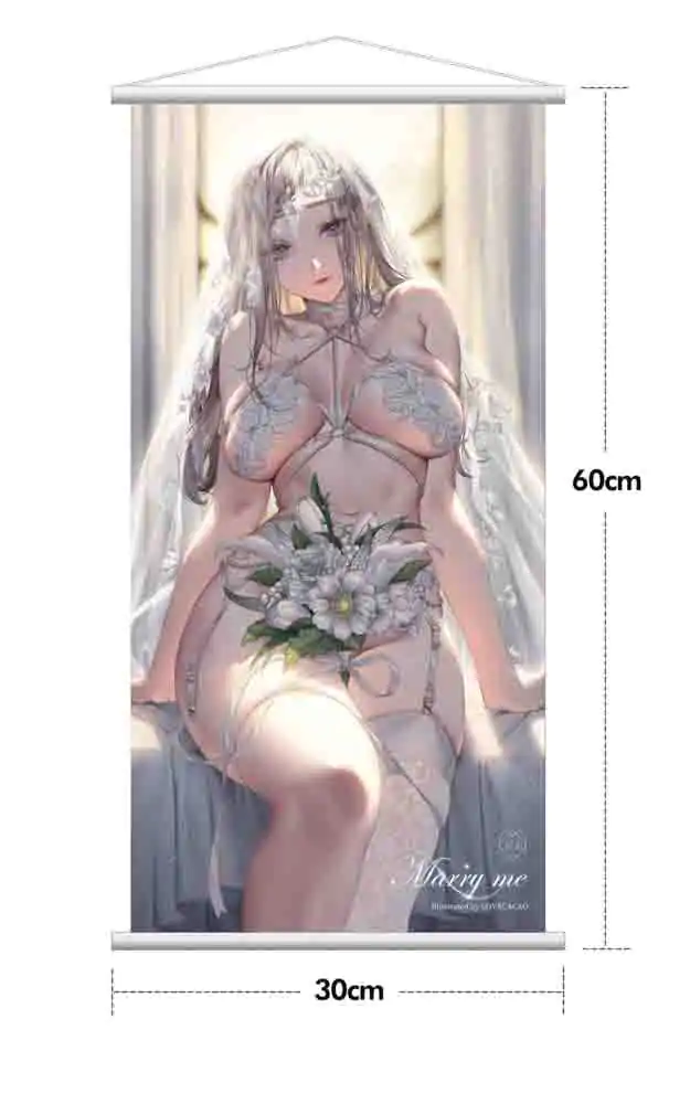 Original Illustration PVC Statue 1/4 Marry me Illustrated by LOVECACAO Bonus Inclusive Limited Edition 31 cm Produktfoto