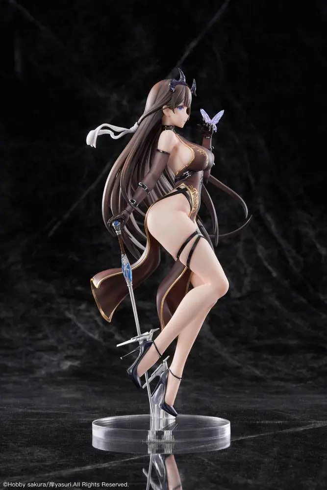 Original Illustration PVC Statue 1/6 Moen Devil Ver. Illustration by Kishi Yasuri Limited Edition 26 cm termékfotó