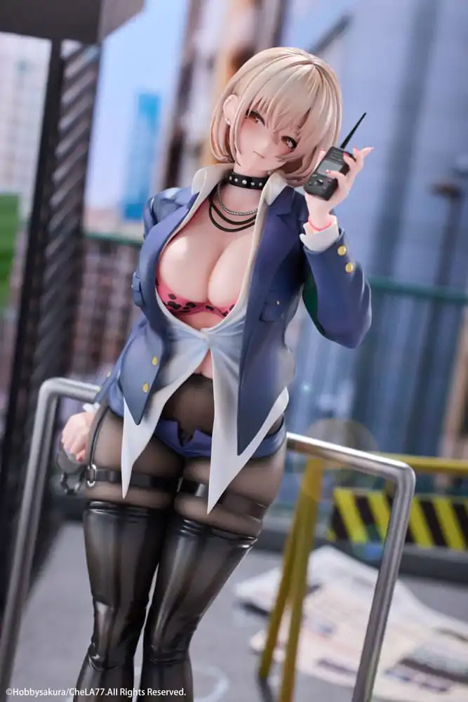 Original Illustration PVC Statue 1/6 Naughty Police Woman Illustration by CheLA77 Limited Edition 27 cm Produktfoto