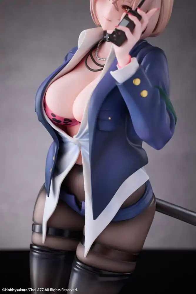 Original Illustration PVC Statue 1/6 Naughty Police Woman Illustration by CheLA77 Limited Edition 27 cm Produktfoto