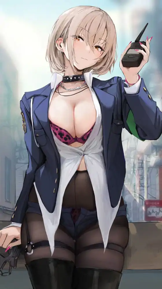 Original Illustration PVC Statue 1/6 Naughty Police Woman Illustration by CheLA77 Limited Edition 27 cm Produktfoto