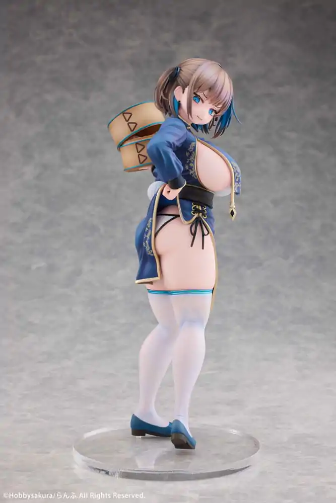 Original Illustration PVC Statue 1/7 Manjuu Musume Tsumugu Illustrated by Ranfu DX Ver. 25 cm Produktfoto