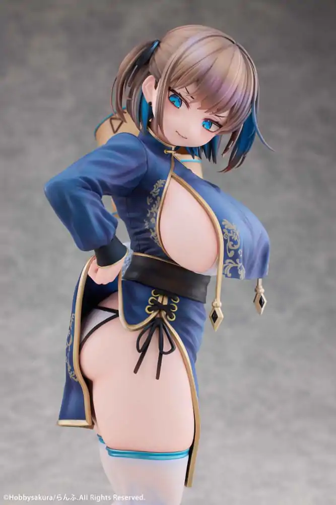 Original Illustration PVC Statue 1/7 Manjuu Musume Tsumugu Illustrated by Ranfu DX Ver. 25 cm Produktfoto