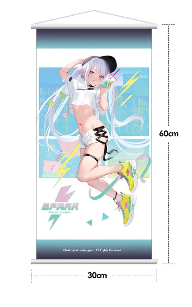 Original Illustration PVC Statue 1/7 Spark illustration by mignon Deluxe Edition 28 cm Produktfoto