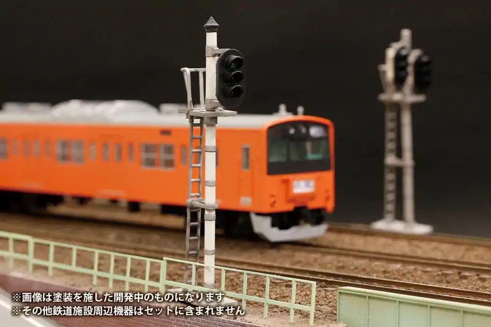 Original Character Plastic Model Kit 1/80 Railway Signal Set (re-run) 9 cm Produktfoto