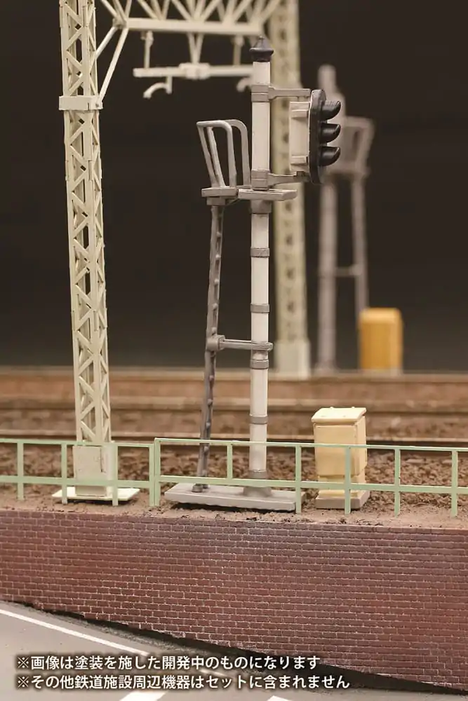 Original Character Plastic Model Kit 1/80 Railway Signal Set (re-run) 9 cm Produktfoto