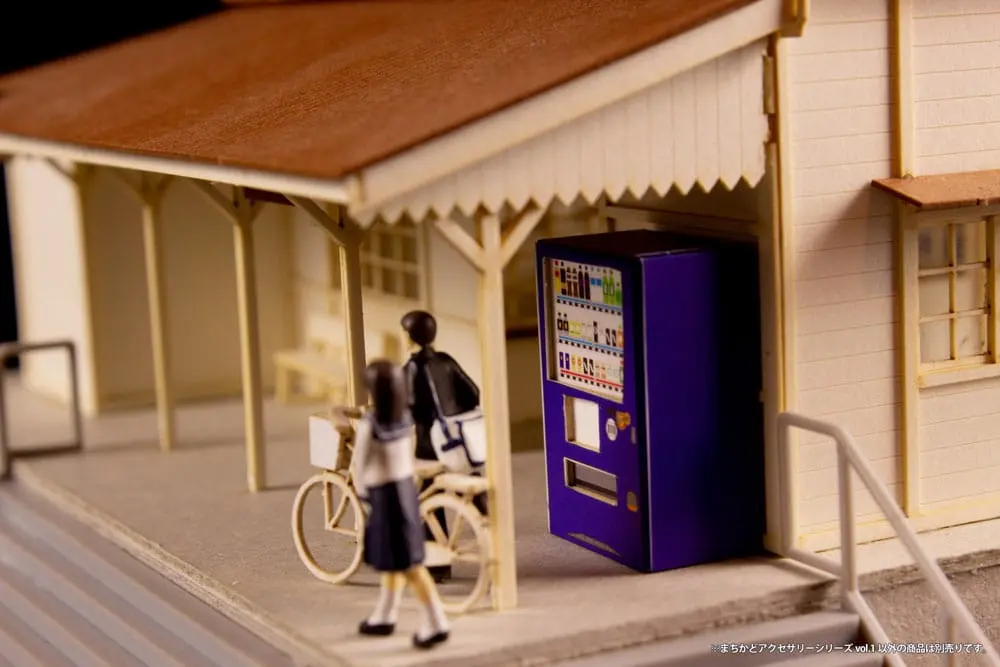 Original Illustration 1/80 Paper Modellbausatz Town Corner Accessory Series Vol.1 26 cm Produktfoto