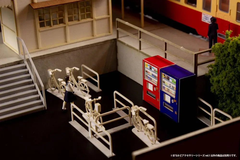 Original Illustration 1/80 Paper Modellbausatz Town Corner Accessory Series Vol.1 26 cm Produktfoto