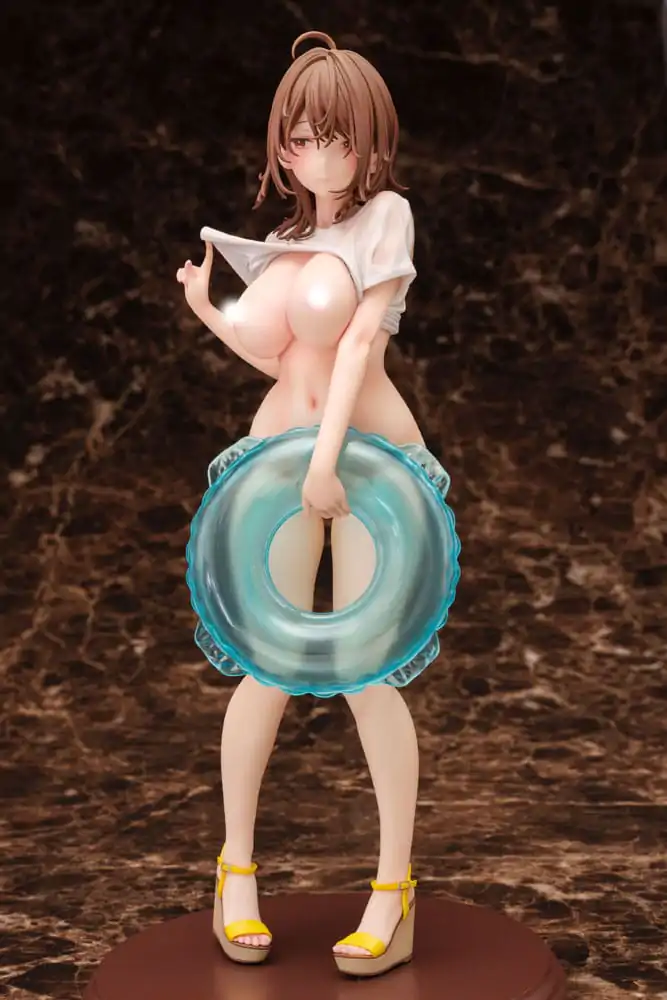 Original Illustration Statue 1/6 Deatte Toku Suru Onnanoko Tokujo-chan Hinako Ootori illustration Nekomugi 28 cm Produktfoto