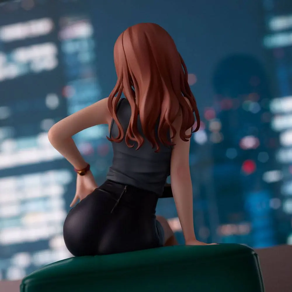 Original Illustration PVC Statue Doshima Illustration Senior Office Lady With Many Moles 23 cm Produktfoto