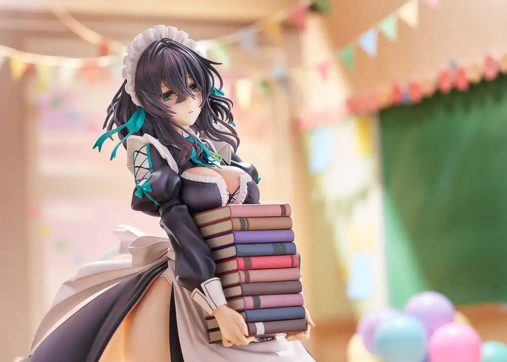 Original Illustration PVC-Statue 1/6 Maid Maison Hanikami Kanojo Hikage Chigami Illustration von Piromizu 28 cm Produktfoto