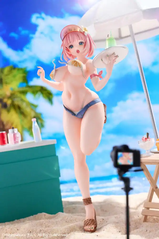 Original Illustration PVC Statue 1/7 Summer Waiter illustration by Kink Limited Edition 25 cm Produktfoto