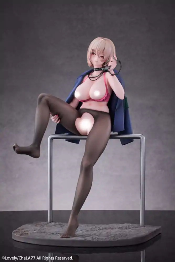 Original Illustration PVC Statue 1/6 Naughty Police Woman Illustration by CheLA77 DX Edition 24 cm Produktfoto