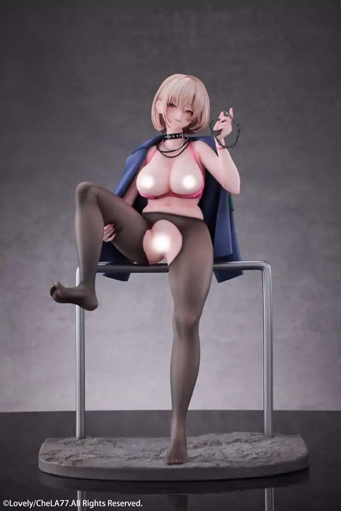 Original Illustration PVC Statue 1/6 Naughty Police Woman Illustration by CheLA77 DX Edition 24 cm Produktfoto