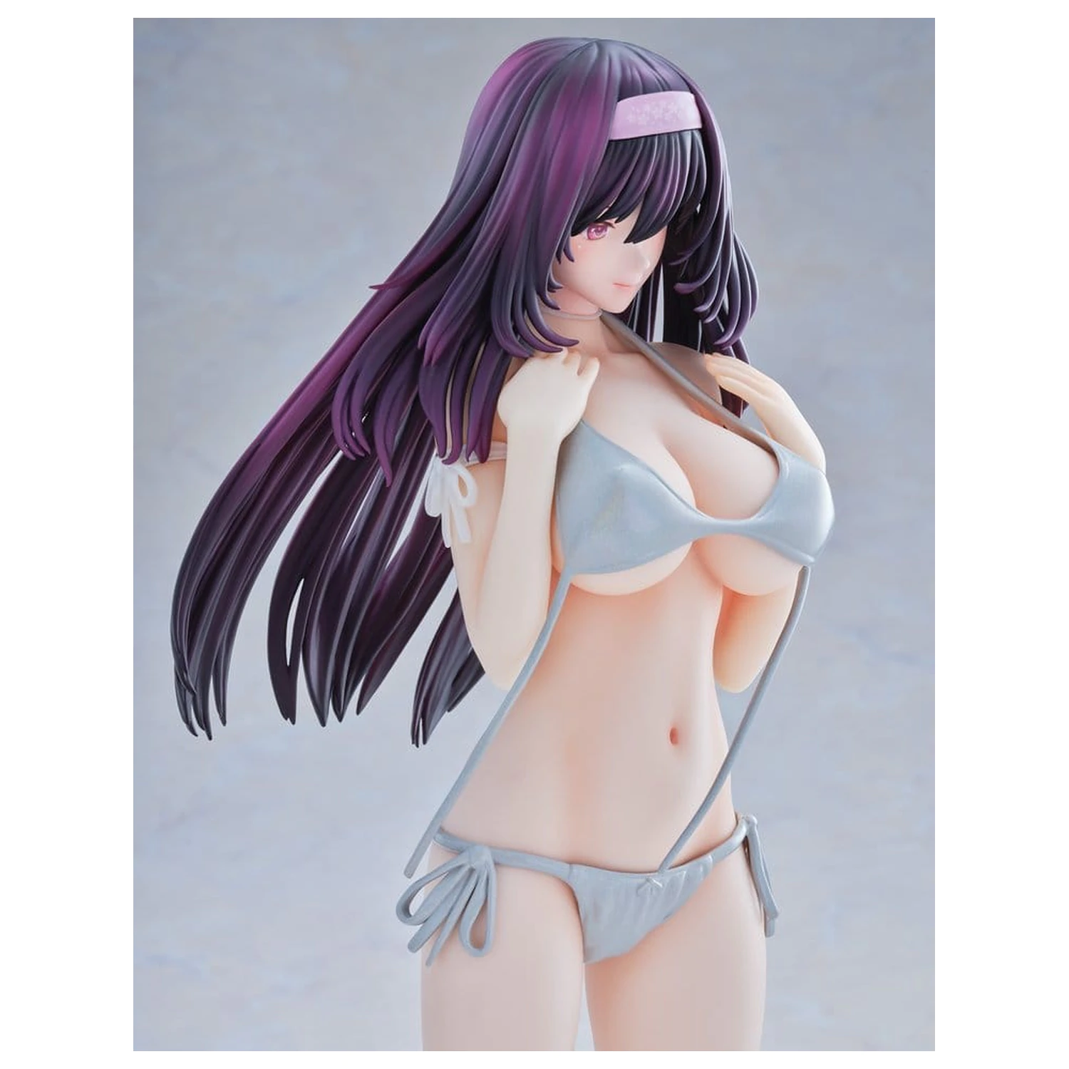 Original Model Statue 1/5 Tomoe Sakura Swimsuit Black Hair Ver. Illustration by Toshi Tsutakaze 32 Zentimeter Produktfoto