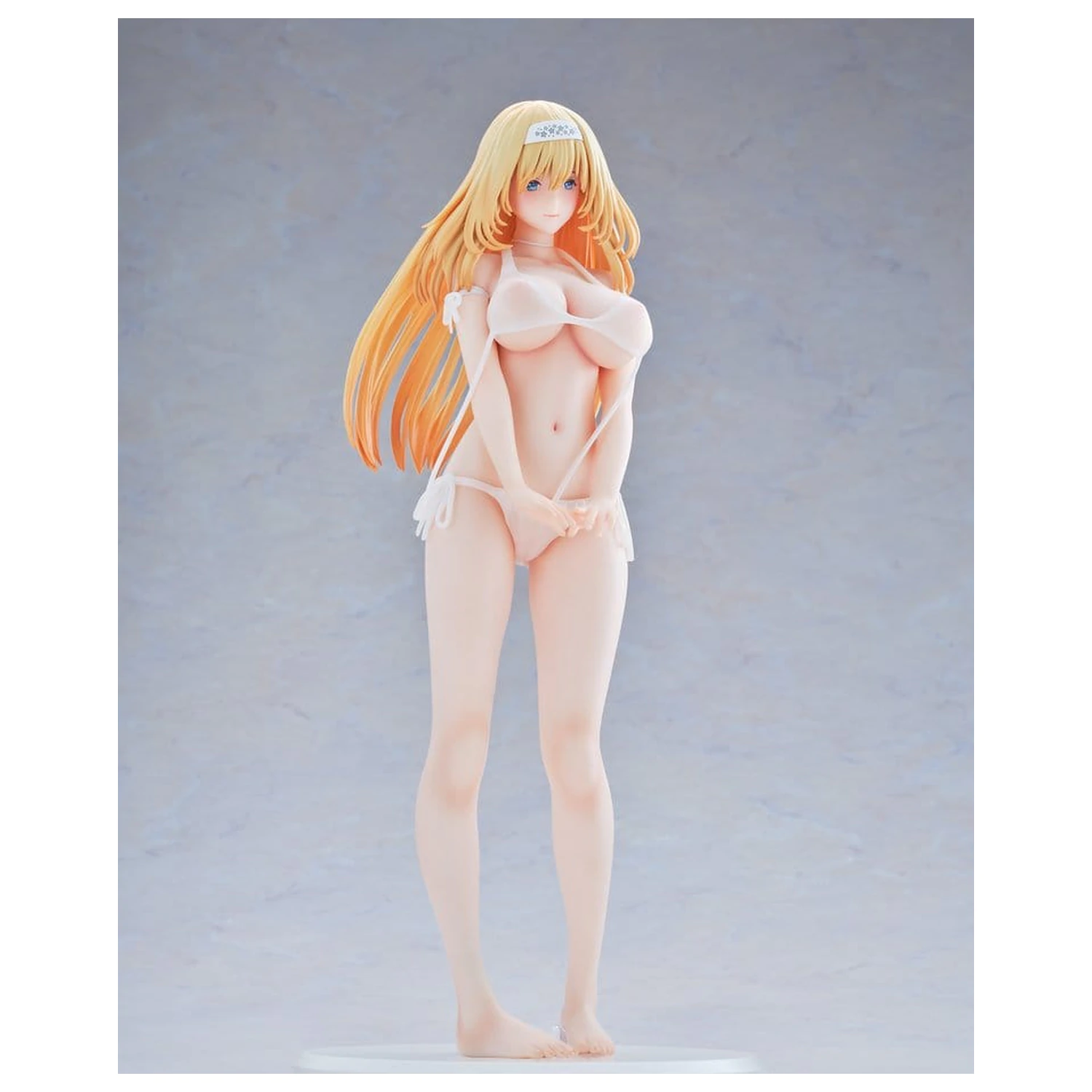 Original Model Statue 1/5 Tomoe Sakura Swimsuit Blonde Hair Wholesome Ver. Illustration by Toshi Tsutakaze 32 cm Produktfoto