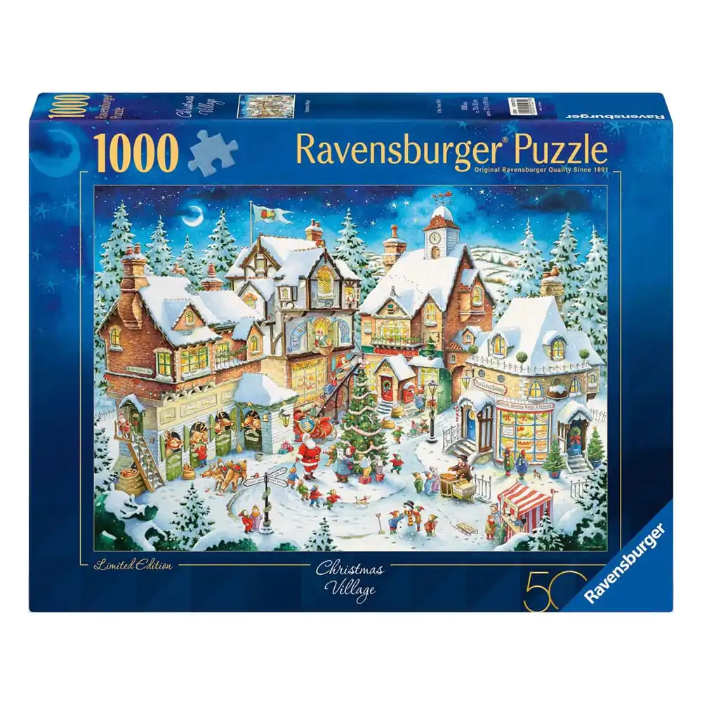 Original Ravensburger Quality Puzzle Christmas Village Limited Edition (1000 Teile) termékfotó