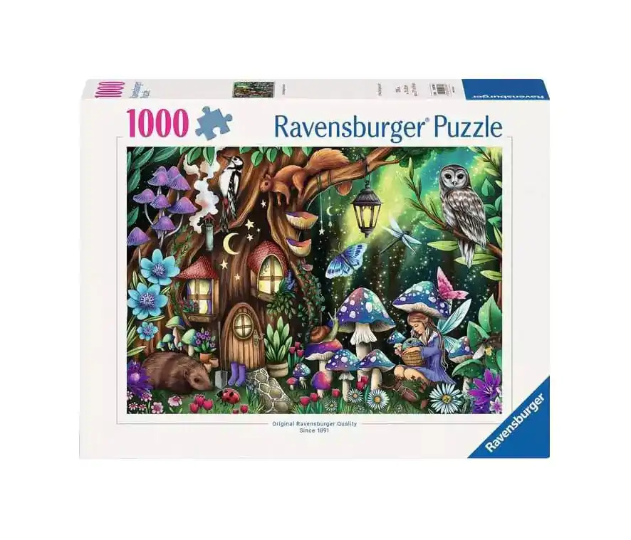 Original Ravensburger Quality Puzzle Im Feenland (1000 Teile) Produktfoto