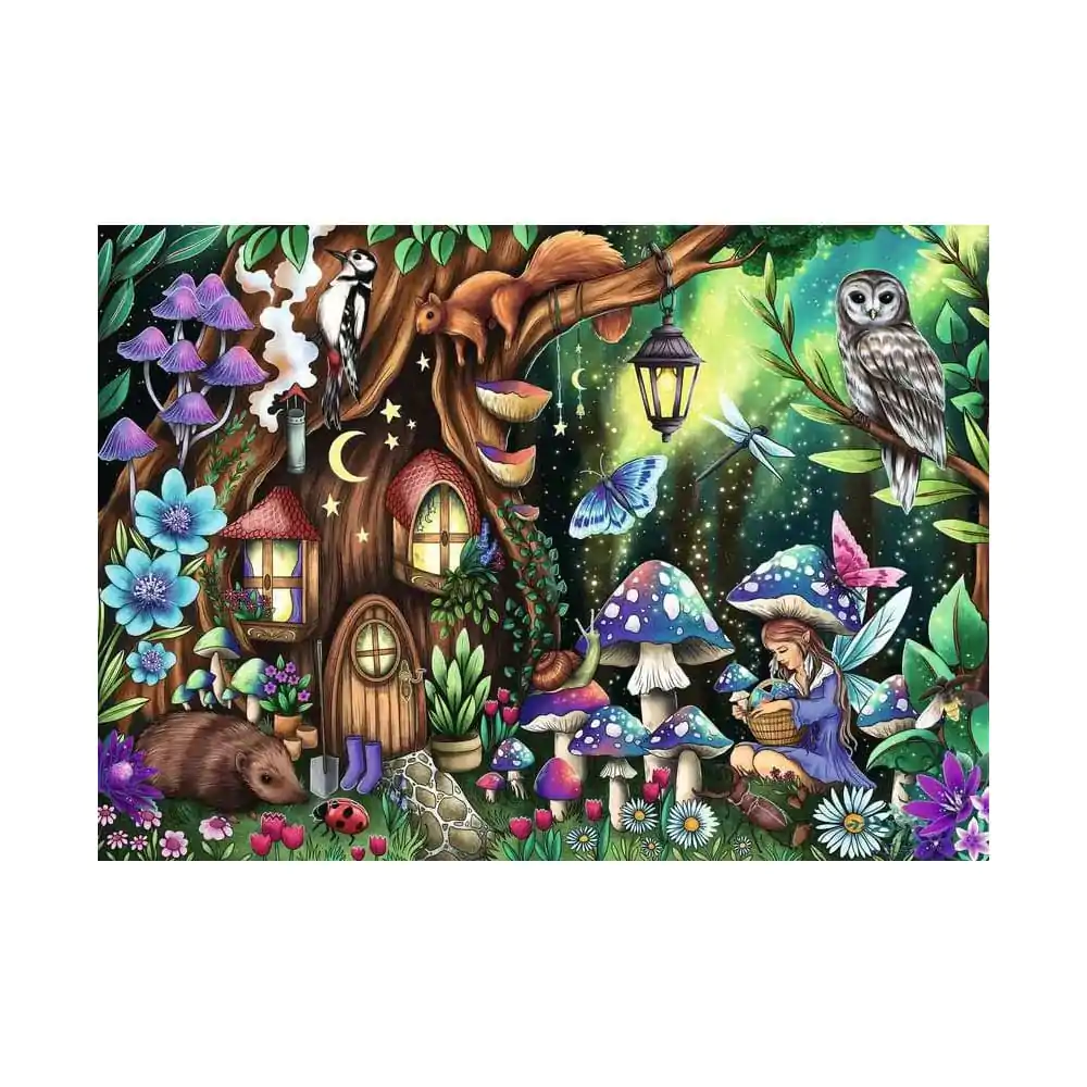 Original Ravensburger Quality Puzzle Im Feenland (1000 Teile) Produktfoto