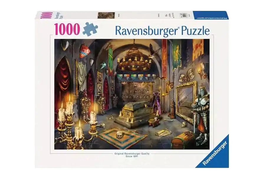 Original Ravensburger Quality Puzzle Das Schloss des Vampirs (1000 Teile) Produktfoto
