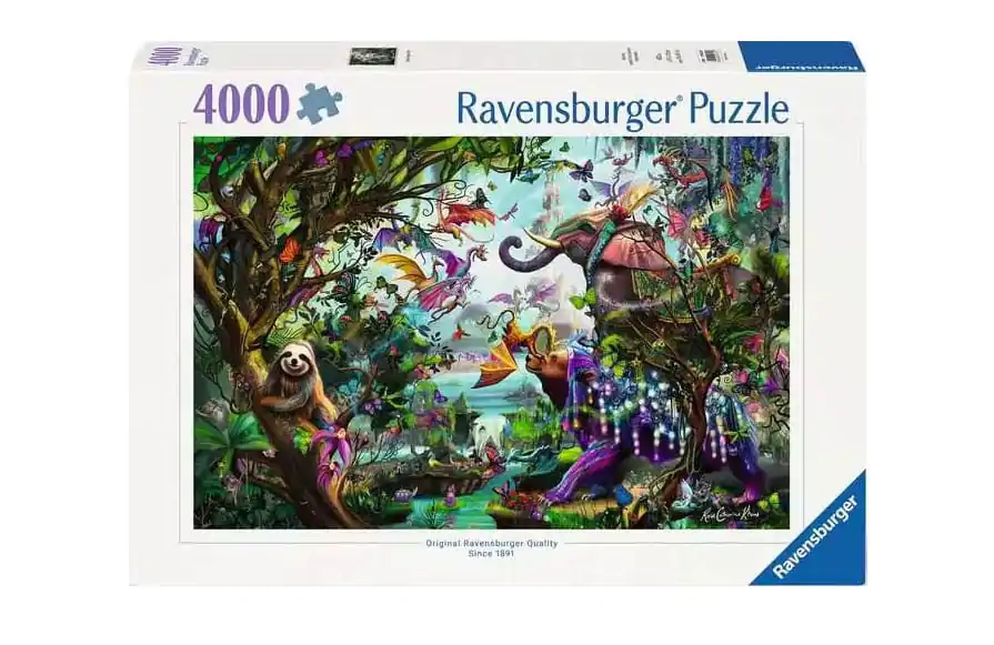 Original Ravensburger Quality Puzzle Die Drachen der Tropen (4000 Teile) Produktfoto