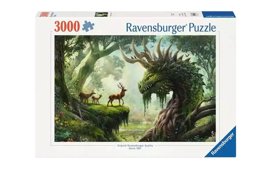 Original Ravensburger Quality Puzzle Der Walddrache erwacht (3000 Teile) Produktfoto