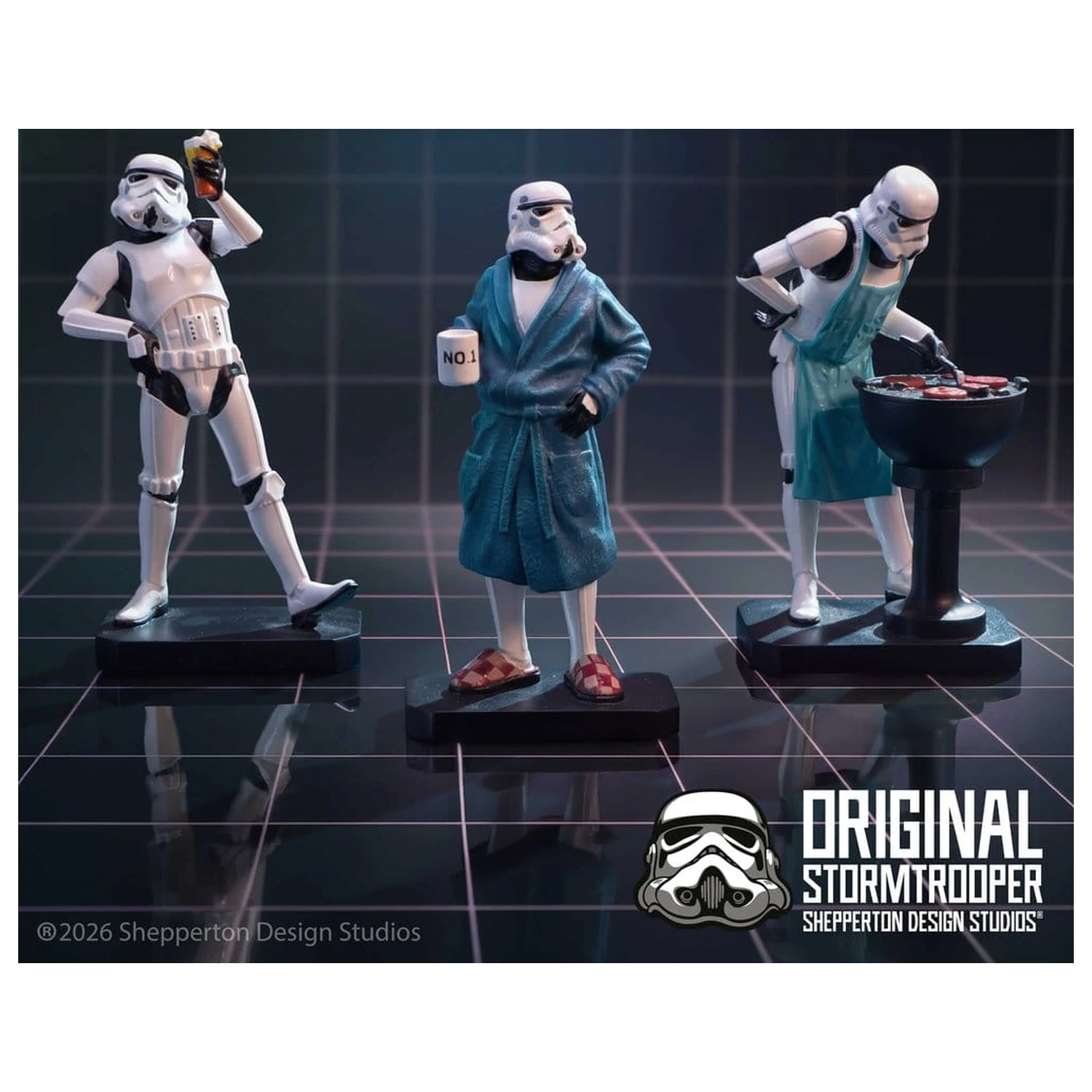 Original Stormtrooper Figuren Set Living for the Weekend 11 cm Produktfoto