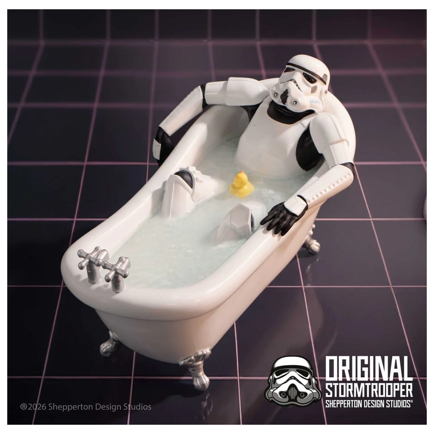 Original Stormtrooper Figur Splish Splash 9 cm Produktfoto