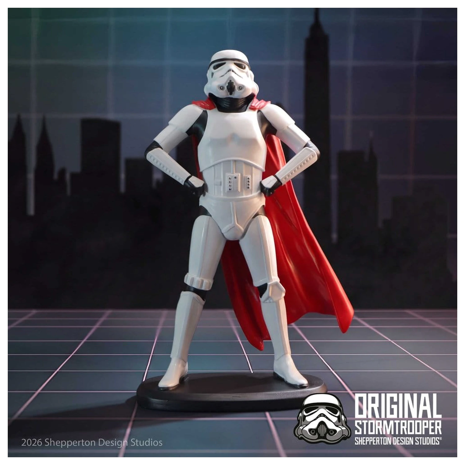 Original Stormtrooper Figur Super Trooper 14 cm Produktfoto