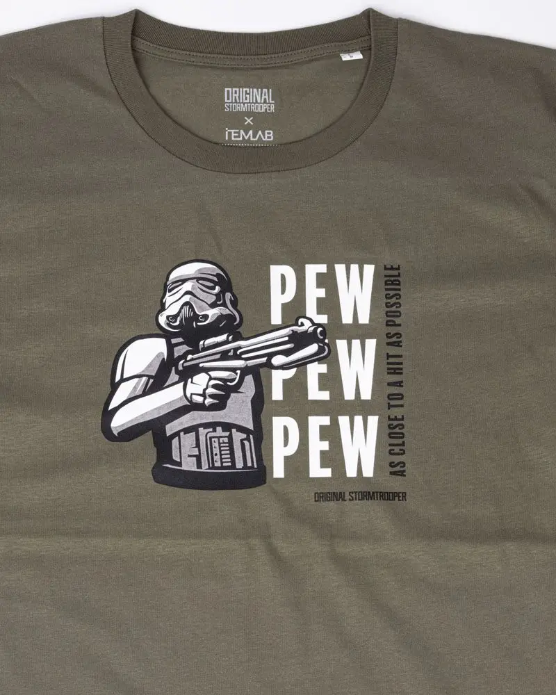 Original Stormtrooper Pew Pew Pew T-shirt Produktfoto