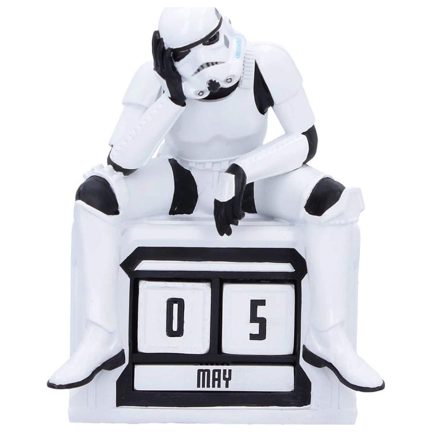 Original Stormtrooper Ewiger Kalender What a Day 14 cm Produktfoto
