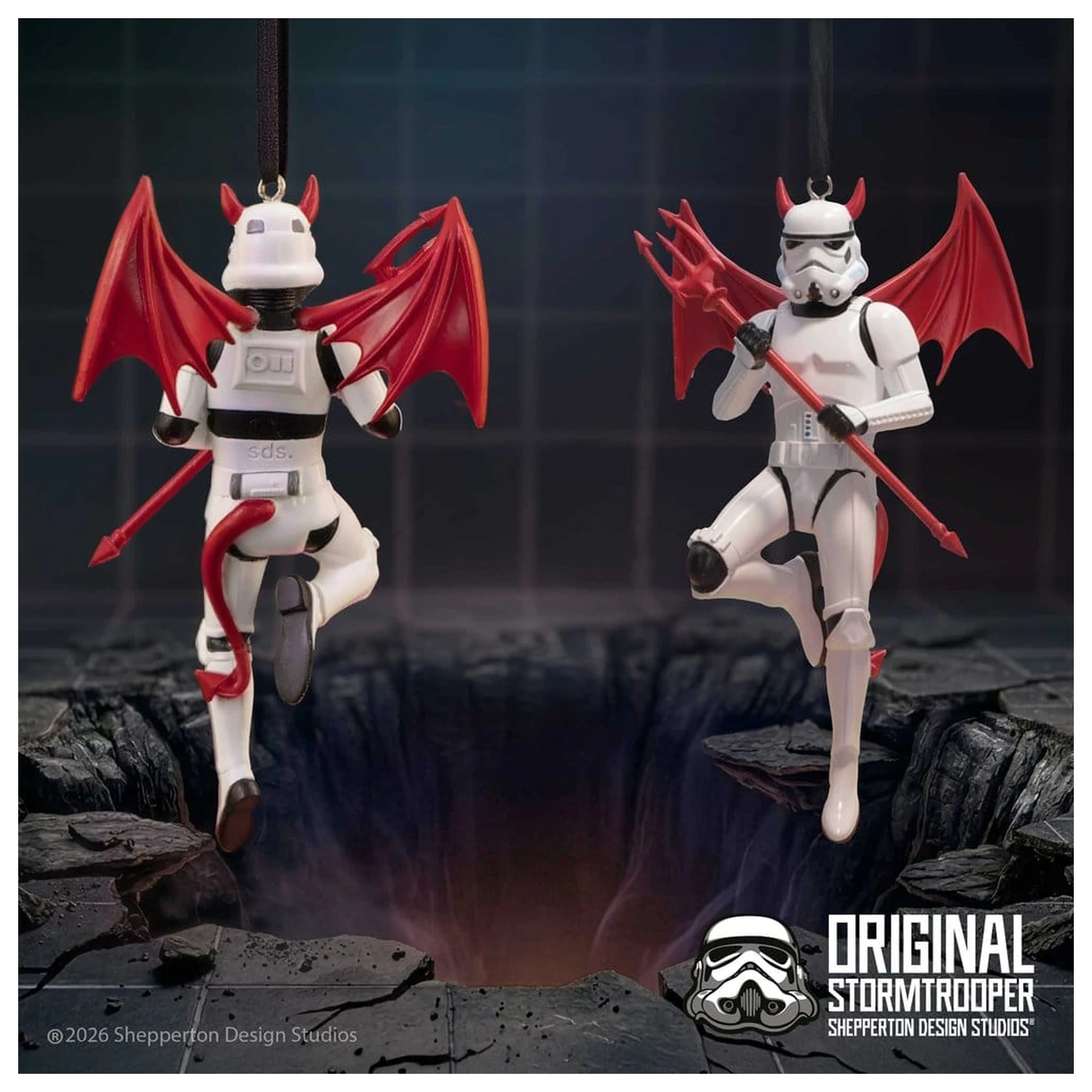 Original Stormtrooper Hänge-Ornament What the Hell 11 cm Produktfoto