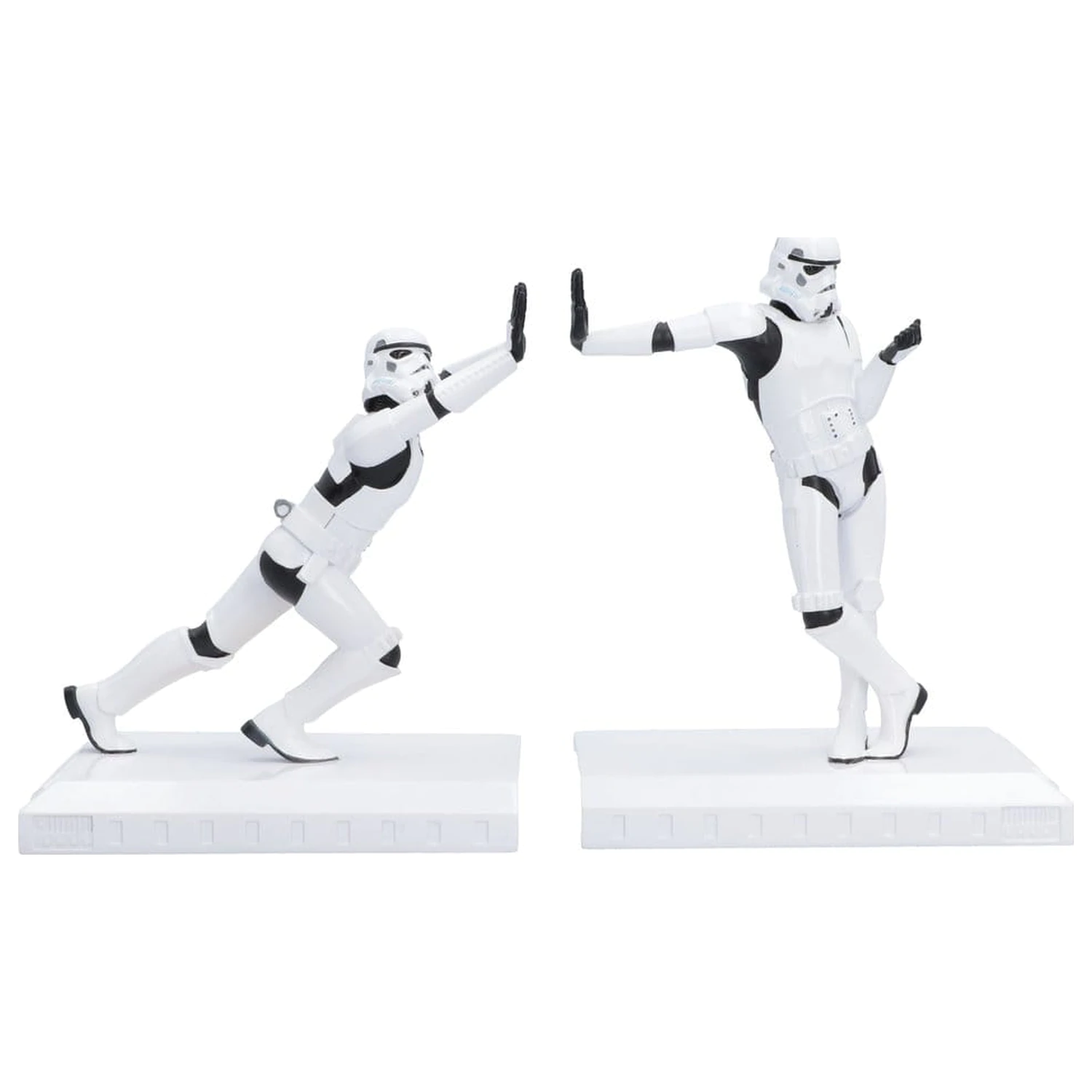 Original Stormtrooper Buchstützen Working Hard Hardly Working 19 cm Produktfoto